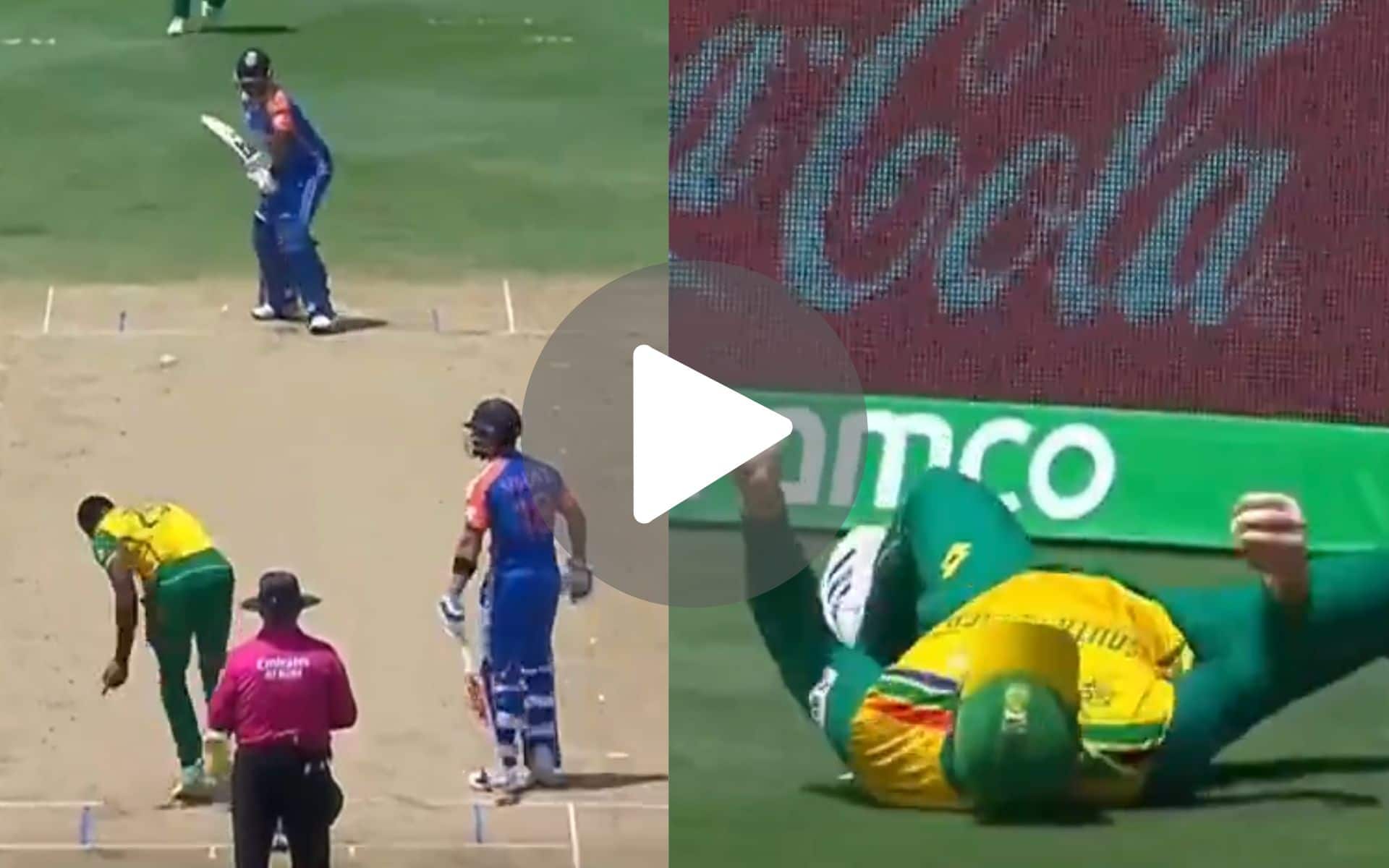 [Watch] Klaasen Roars Like A Lion After Catching Surya Off Thin Air Gifting Rabada A Wicket